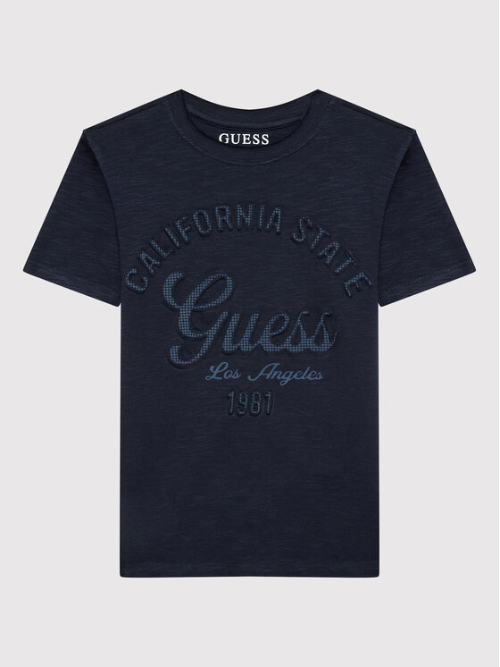 T-shirt L2GI12 K6XN0 Blu scuro Regular Fit