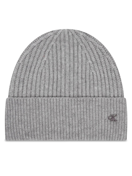 Calvin Klein Calvin Klein Čepice Ck Metal Wool Beanie LV04D8032G Šedá