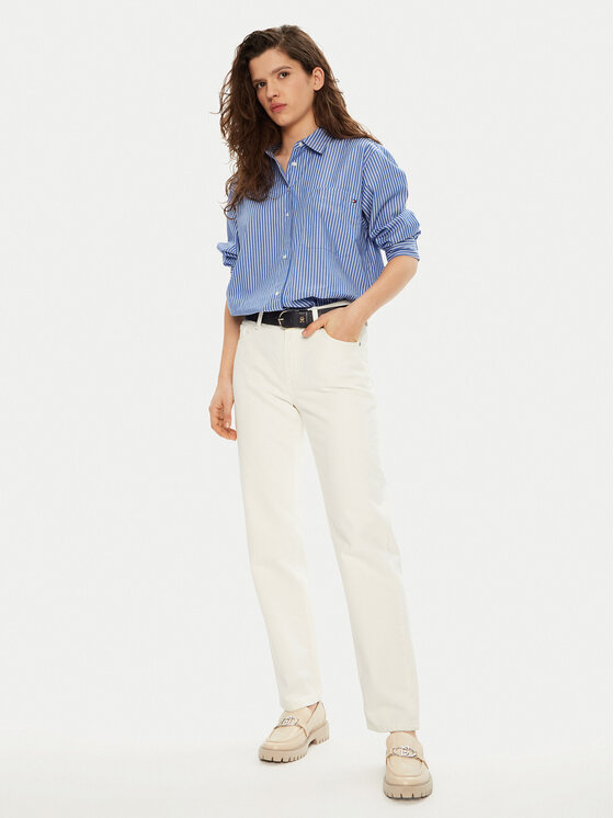 Tommy Hilfiger Tommy Hilfiger Traperice WW0WW44331 Bijela Regular Fit