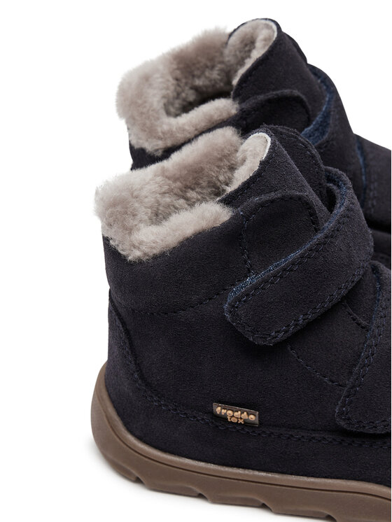 Froddo Froddo Zimske čizme Zeru Tex Furry Barefoot G2110149 S Plava