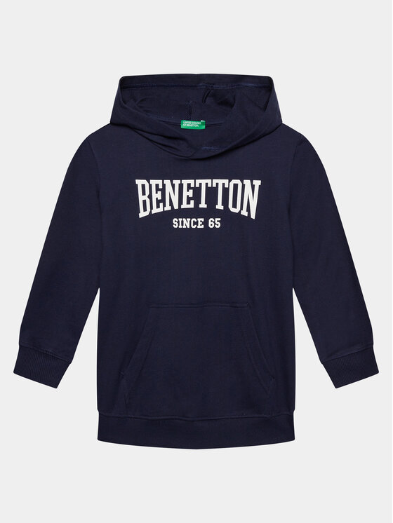 United Colors Of Benetton Bluză 3BC1C203H Bleumarin Regular Fit