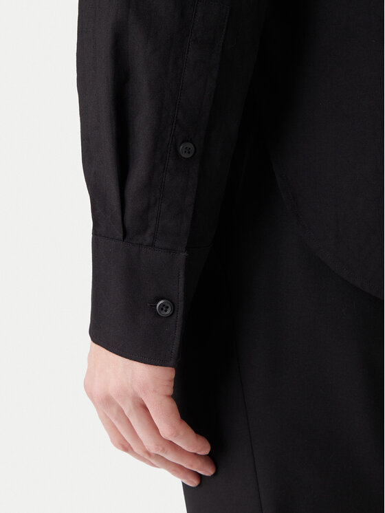 Calvin Klein Calvin Klein Koszula Easy LV04LE111G Czarny Relaxed Fit