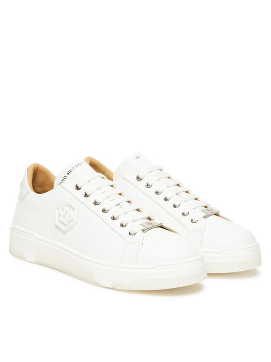 PHILIPP PLEIN PHILIPP PLEIN Tenisice PAES USC0722 PLE005N01 Bijela