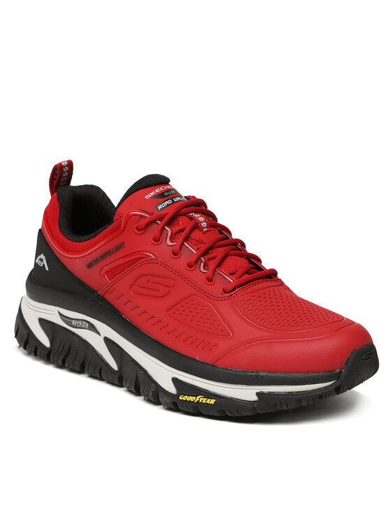 Skechers Сникърси Skechers Arch Fit Road Walker Червен