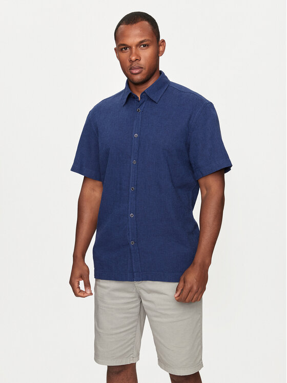 JOOP! Jeans Košeľa 137Haris_1_2 30041310 Modrá Casual Fit