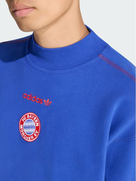 adidas adidas Bluza techniczna 172415 Niebieski Loose Fit