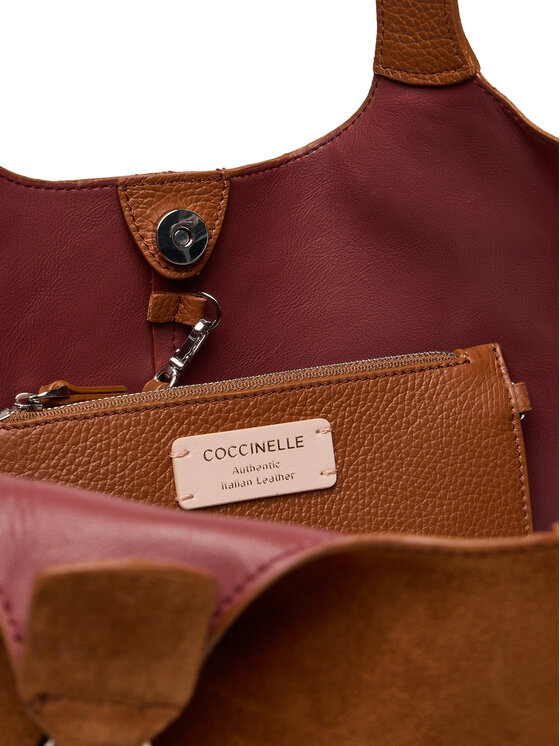 Coccinelle Coccinelle Дамска чанта THE Coccinelle C-Easy E1 THE 11 01 01 Кафяв