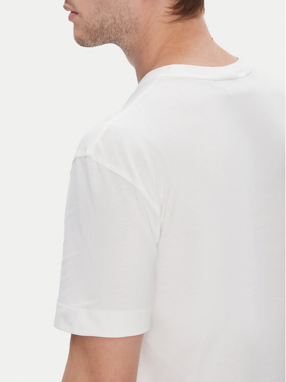 Calvin Klein Calvin Klein Tricou K10K112749 Alb Comfort Fit