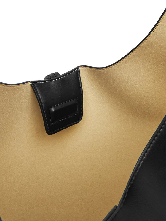 Calvin Klein Jeans Calvin Klein Jeans Τσάντα Stone Lock Slouchy Large Shoulde LV04K3149G Μαύρο