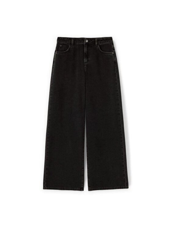Motivi Motivi Jeansy P531Q204047N033 Czarny A-Line Fit