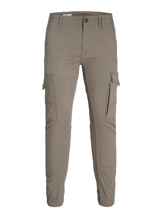 Jack & Jones Jack & Jones Spodnie materiałowe Paul Flake 12139912 Szary Regular Fit