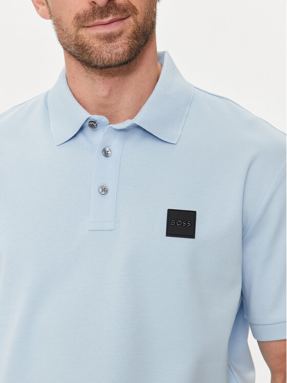 BOSS Boss Polokošile Parlay 143 50515596 Světle modrá Regular Fit