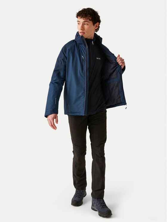Regatta Regatta Дощовик Winter Calderdale II RMP396 Голубий Regular Fit