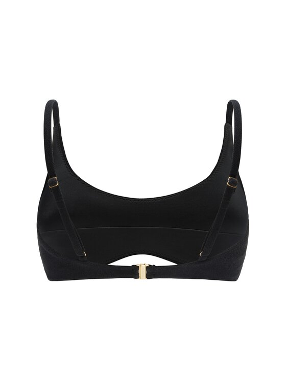 La Mania La Mania Top AURORA Czarny Classic Fit