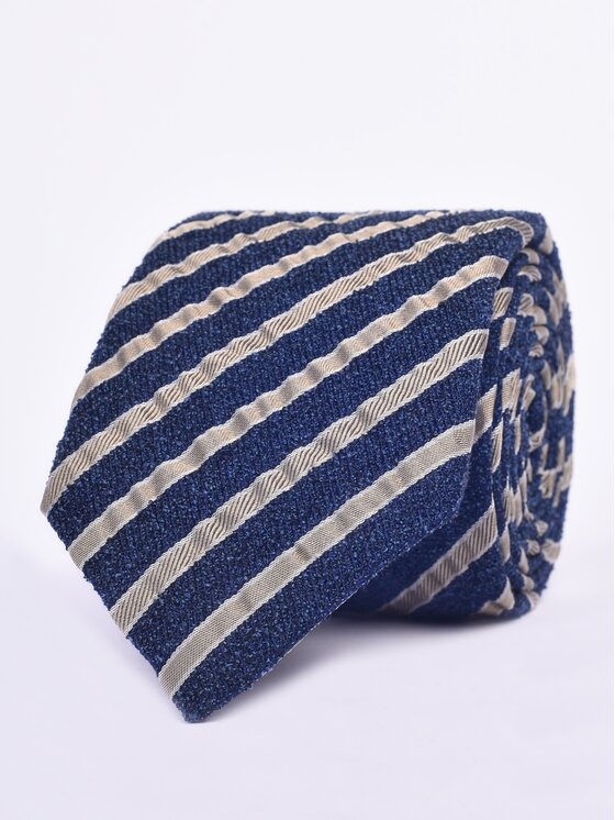 ELSNER ELSNER Γραβάτα JEDWAB ŻAKARD A1149 Σκούρο μπλε