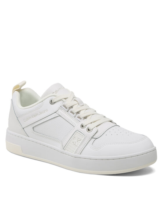 Calvin Klein Jeans Calvin Klein Jeans Sneakers Basket Cupsole R Lth-Tpu Insert YM0YM00575 Weiß