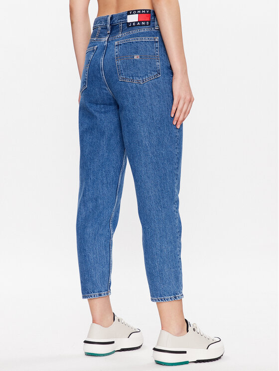 Tommy Jeans Tommy Jeans Jeans hlače DW0DW15740 Modra Mom Fit