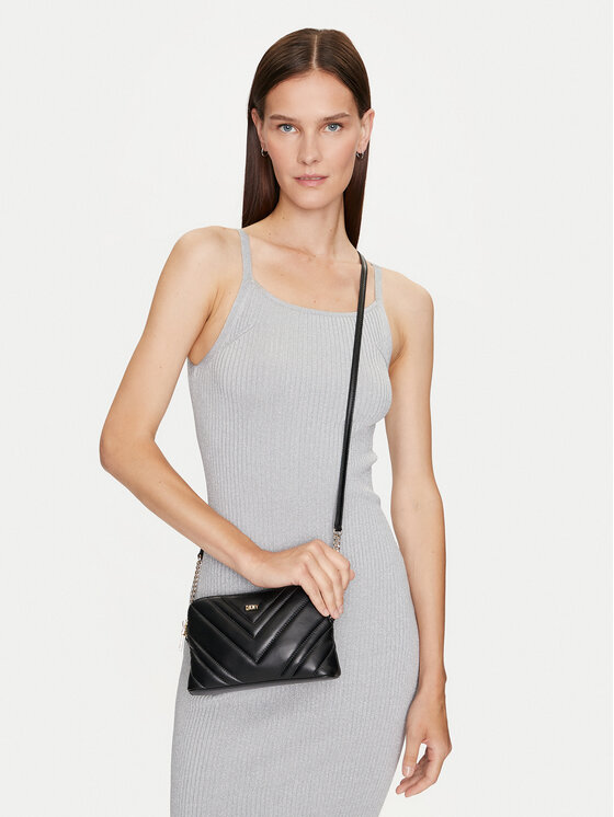 DKNY DKNY Torebka Madison Dome Cbody R24EBV23 Czarny