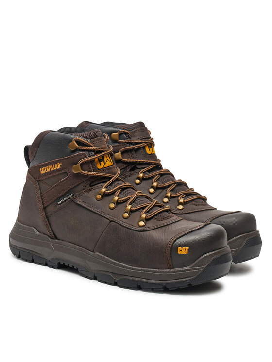 CAT Footwear CAT Footwear Ορειβατικά παπούτσια Pneumatic 2.0 St S3 Wr Hro Src P725694 Καφέ