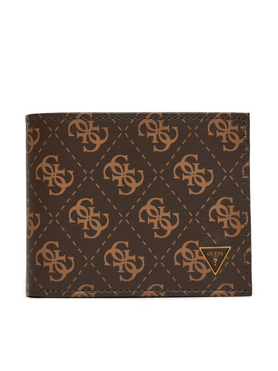 Guess Guess Velká pánská peněženka SMVELE LEA24 Hnědá