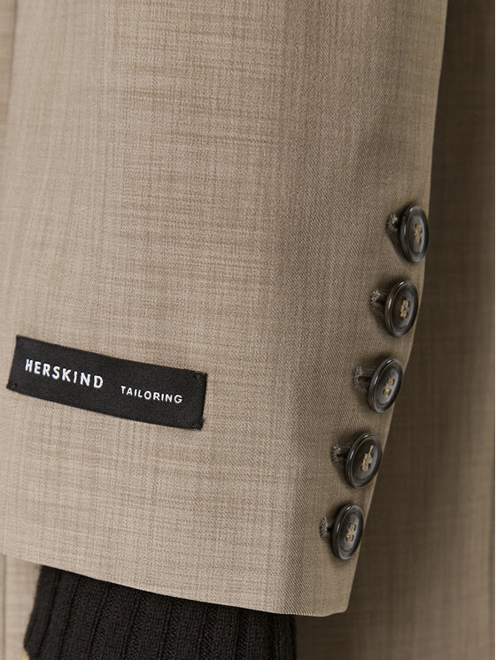 Herskind Herskind Zakó Nat 4971519 Bézs Regular Fit