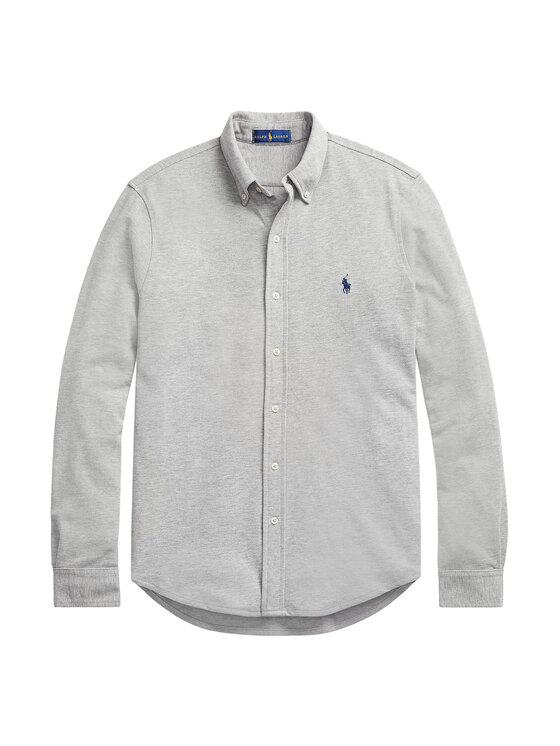 Polo Ralph Lauren Polo Ralph Lauren Košeľa 710654408 Sivá Regular Fit