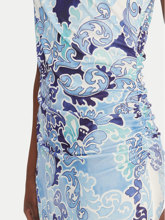 Hale Bob Hale Bob Коктейлна рокля Thora 5ZLG662A Светлосиньо Slim Fit