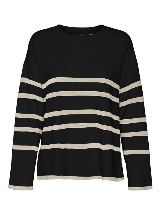 Vero Moda Vero Moda Πουλόβερ Saba 10278319 Μαύρο Regular Fit