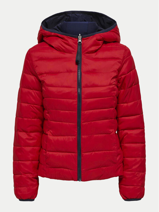 ONLY ONLY Kurtka zimowa Tahoe 15322040 Czerwony Regular Fit