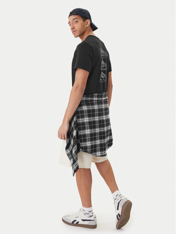 Reebok Reebok Majica Greyson RK25568CCM Črna Regular Fit