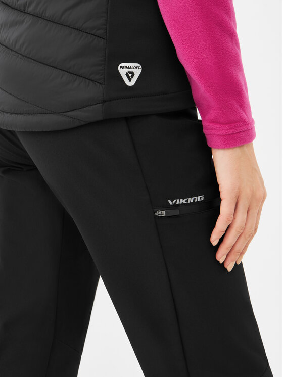 Viking Viking Kamizelka Blast Primaloft Lady Czarny Regular Fit