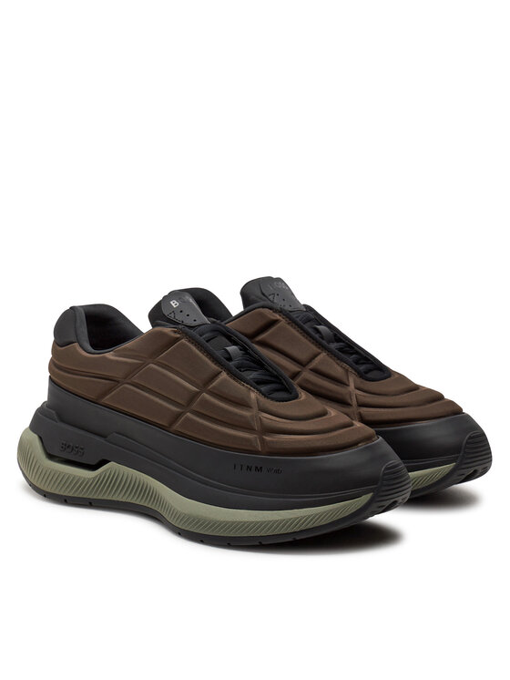 BOSS Boss Sneakersy Void Runn hfne 50522820 Hnědá