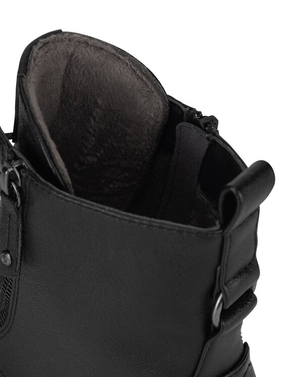 Mustang Botki 1397-501 Czarny | Modivo.pl