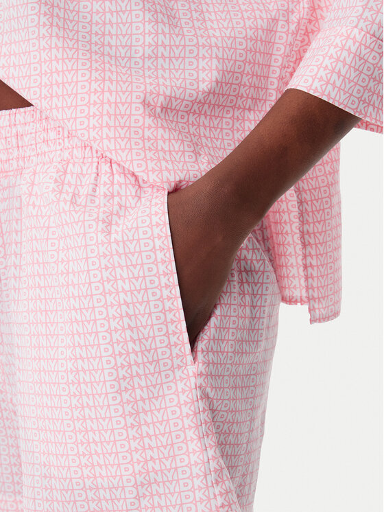 DKNY DKNY Pižama YI50046 Rožinė Regular Fit