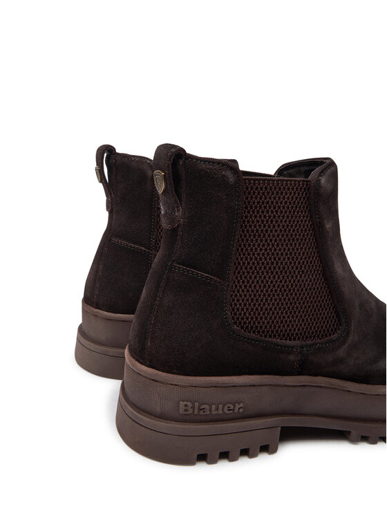 Blauer Blauer Боти тип челси F4IUKA02 Кафяв