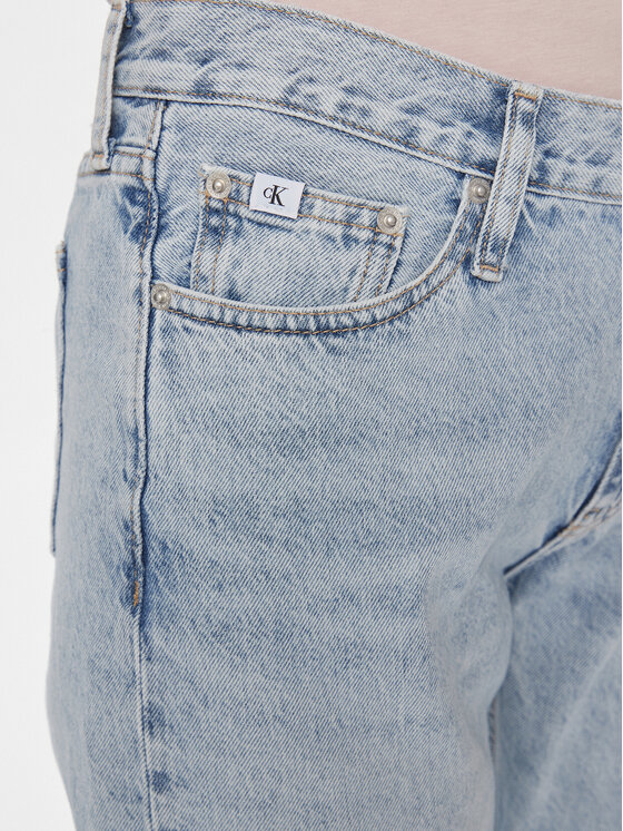 Calvin Klein Jeans Calvin Klein Jeans Traperice J20J223302 Plava Straight Fit