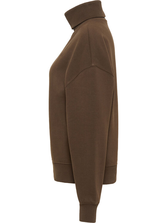Mustang Mustang Maglione Becky Turtleneck Marrone Regular Fit