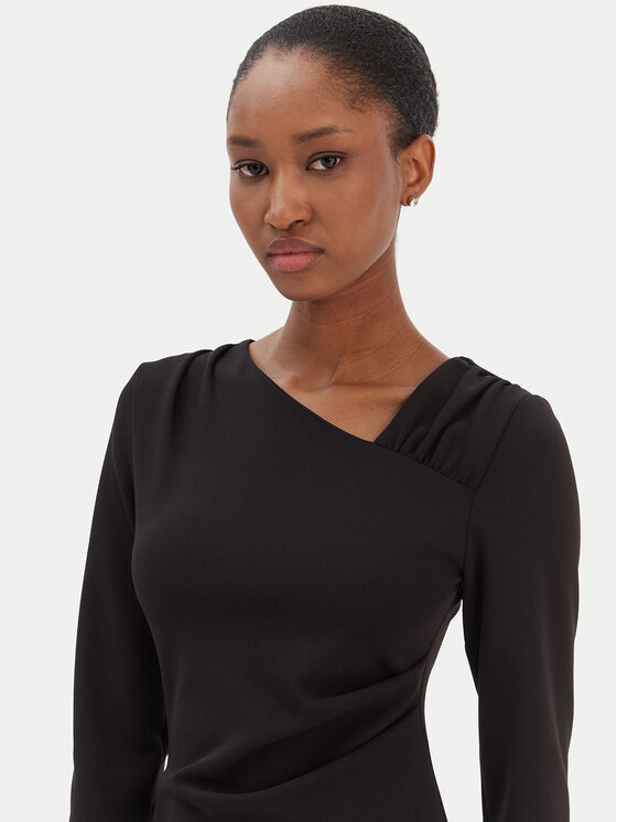 Rinascimento Rinascimento Coctailkleid CFC0126635003 Schwarz Slim Fit