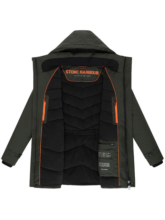Stone Harbour Stone Harbour Kurtka zimowa Emriis Zielony Regular Fit
