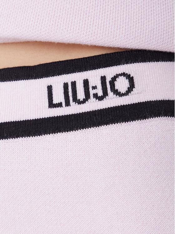 Liu Jo Sport Liu Jo Sport Trikotāžas bikses TF5252 MS59L Rozā Relaxed Fit