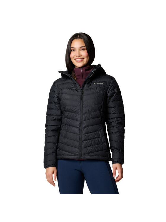 Columbia Columbia Giacca di transizione Columbia Westridge Hooded Down Jacket Nero Regular Fit