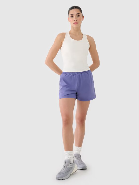 4F 4F Športové kraťasy 4FRSS25TFSHF0874-32S Modrá Regular Fit