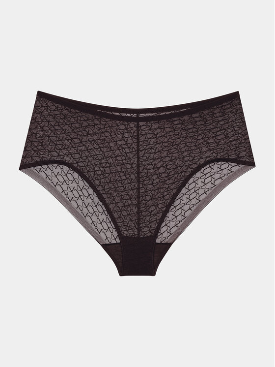 Triumph Triumph Figi klasyczne z wysokim stanem Triumph Signature Sheer Maxi EX 10215936 Czarny