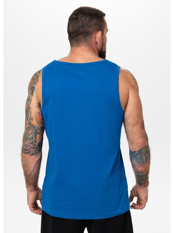 PITBULL PITBULL Tank top Coolmax SCOTT Niebieski Regular Fit