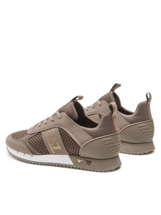 EA7 Emporio Armani EA7 Emporio Armani Sneakersy X8X027 XK050 S294 Hnedá