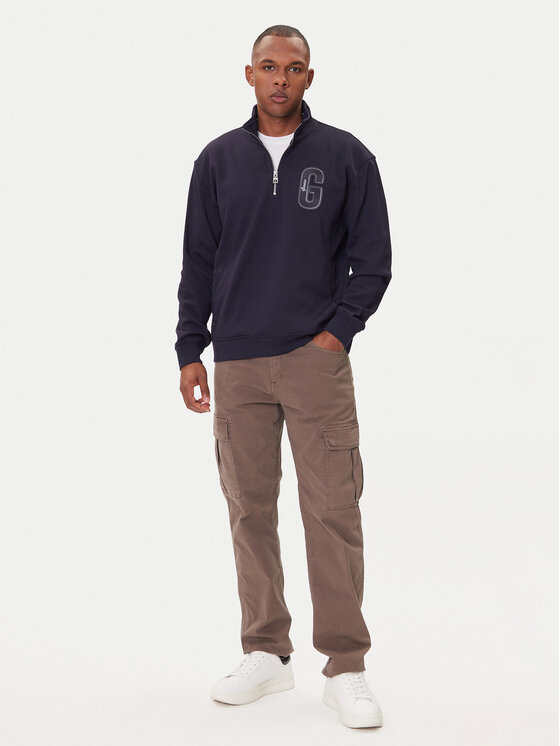 Guess Guess Sweatshirt M5BQ18 K0552 Dunkelblau Regular Fit