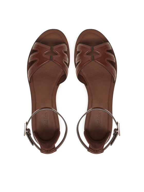 Max Mara Max Mara Sandały 2514521092600 Brązowy