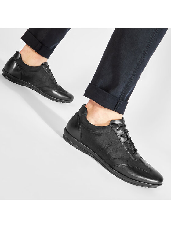 Geox Geox Poltopánky U Symbol B U74A5B 01143 C9999 Čierna