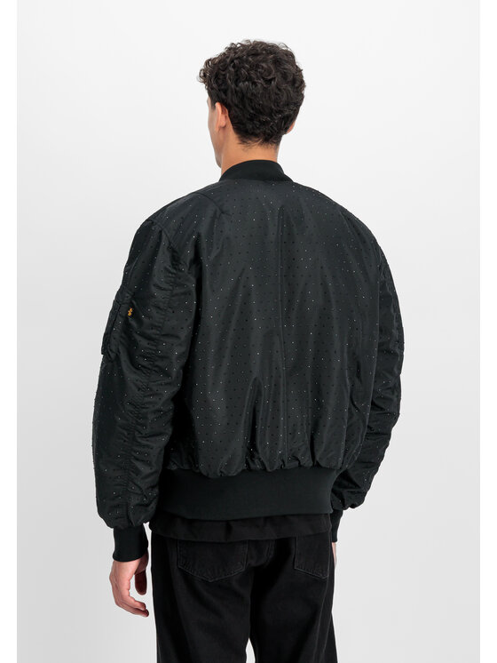 Alpha Industries Alpha Industries Kurtka bomber MA-1 Crystal Unisex Bomber Jacket Czarny Core Fit