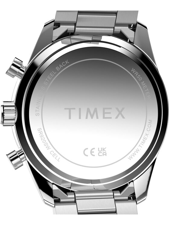 Timex Timex Hodinky TW2Y62100 Strieborná